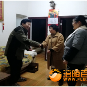 敦仁街道领导走访慰问退伍军人困难家庭