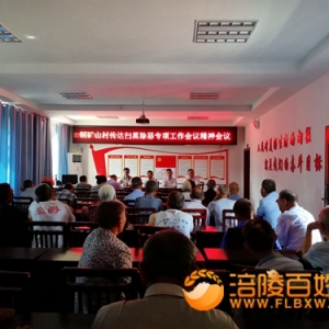 涪陵：扎实有效推进“扫黑除恶”专项斗争工作