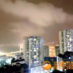 涪陵：严冬1月雷电下雨百年罕见