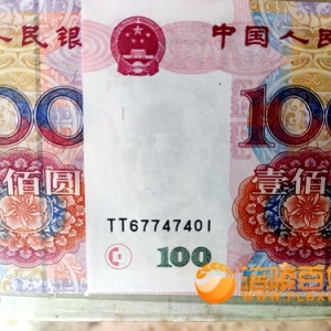第五套人民币99100的币王蓝皇圣君