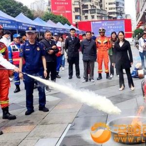 涪陵：应急消防救援传教市民