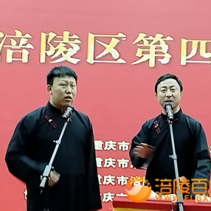 涪陵区第四届曲艺大赛举行