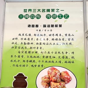 《沁园春•咏涪陵榨菜》现“广交会”