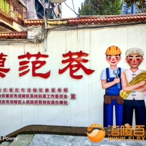 涪陵人身边的模范 志愿者在眼前