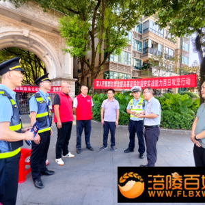 支部联建进社区 群防群治保畅通